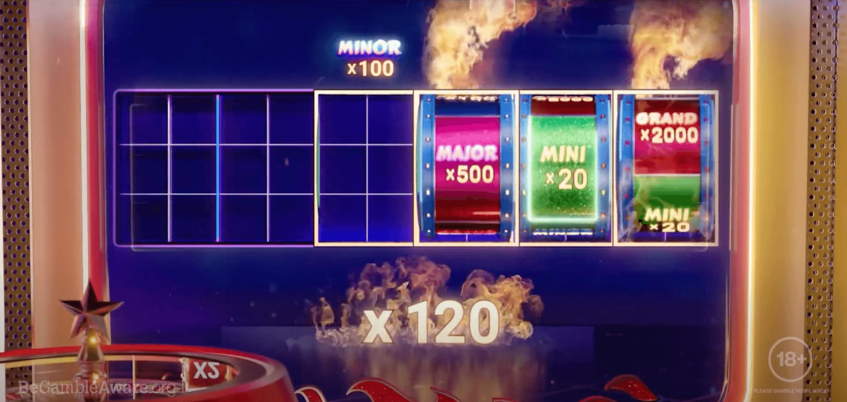 Live Mega Fire Blaze Roulette Features and Bonus Rounds